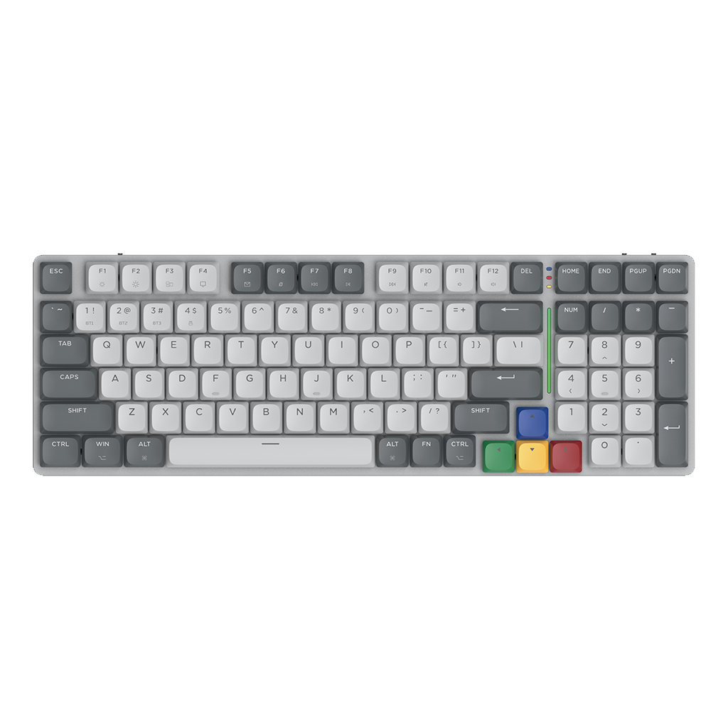 Fantech SUPER MAXFIT AIR99 MK916 95% Low Profile Wireless Brown Switch Mechanical Keyboard Fantech SUPER MAXFIT AIR99 MK916 95% Low Profile Wireless Brown Switch Mechanical Keyboard